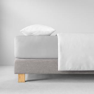 Prześcieradło Estella z gumką zwirn-jersey 915 platin