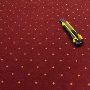 Wykładzina dywanowa obiektowa Aktua 116 czerwona