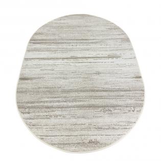 Dywan Ragolle Argentum 63871 6575 owal gładki jasnobeżowy