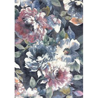 Dywan Ragolle Argentum 63421 3626 kwiaty niebieskie