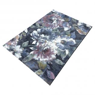 Dywan Ragolle Argentum 63421 3626 kwiaty niebieskie