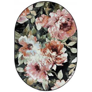 Dywan Ragolle Argentum 63421 3434 owal kwiaty zielone