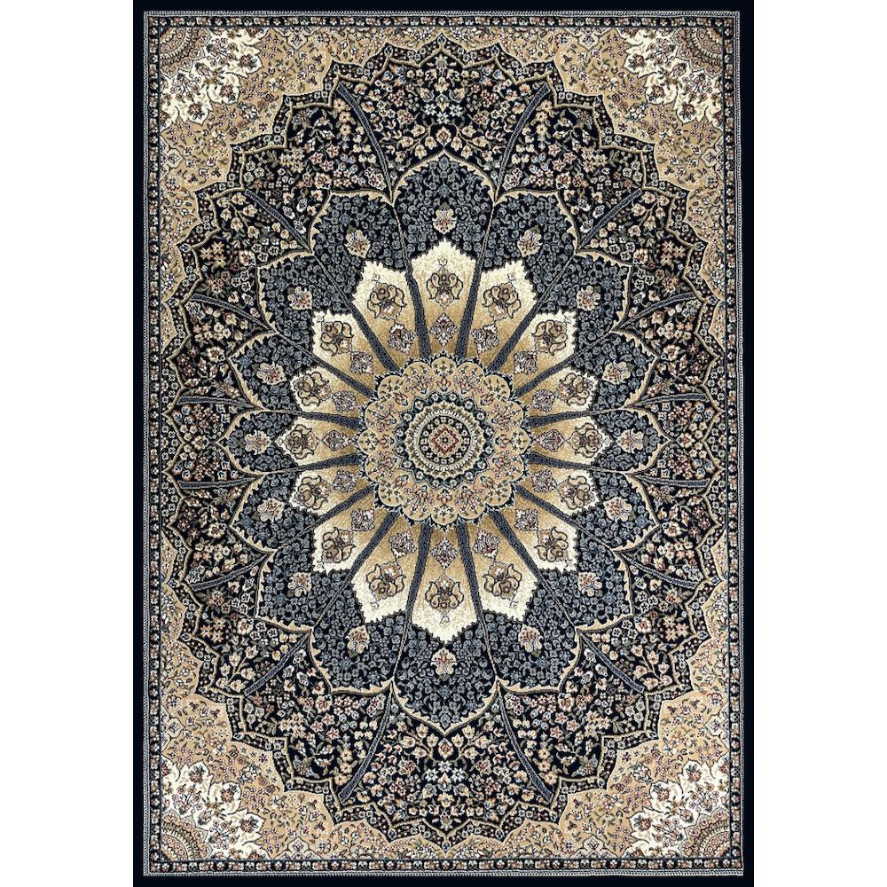 Dywan tradycyjny Ragolle Da Vinci 57161 3434 rozeta granatowa