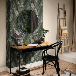 Tapeta Rasch African Queen III 751826 liście zielone