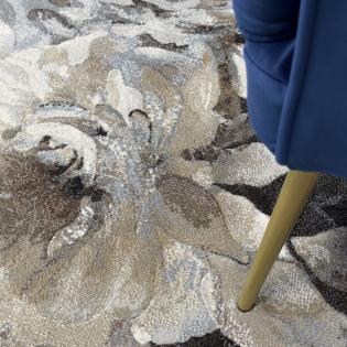 Dywan Ragolle Argentum 63421 3243 kwiaty brązowe