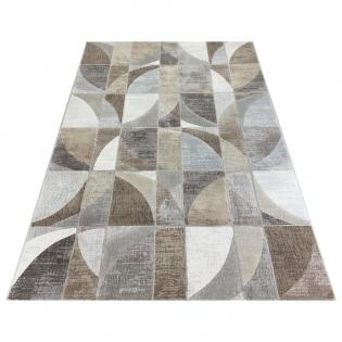 Dywan Ragolle Argentum 63650 9243 geometryczny beżowy