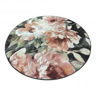 Dywan Ragolle Argentum 63421 3434 koło kwiaty zielone