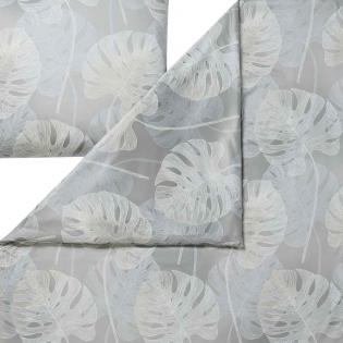 Pościel Estella Delicia 6975/200 mako interlock jersey liście monstery