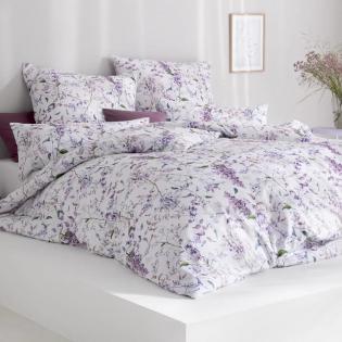 Pościel Estella Sybille 7917/020 mako satyna kwiaty bzu