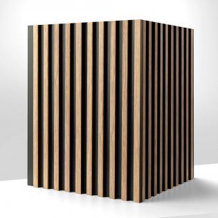 Zakończenie Lewe Lamelio Asti dąb złoty