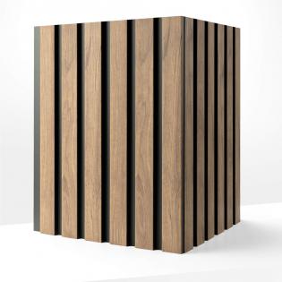 Zakończenie Lewe Lamelio Olmo dąb craft