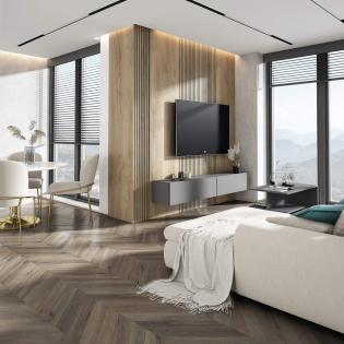 Zakończenie Lewe Lamelio Olmo dąb craft