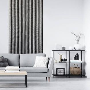 Panel Lamelio Asti srebrny