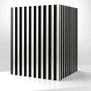 Panel Lamelio Asti srebrny