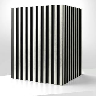 Zakończenie Lewe Lamelio Asti srebrny