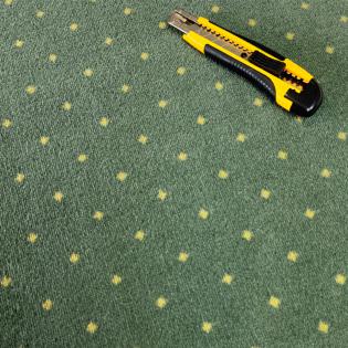 Wykładzina dywanowa obiektowa Aktua 25 zielona