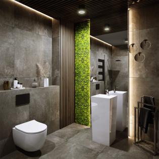 Panel Lamelio Vasco orzech