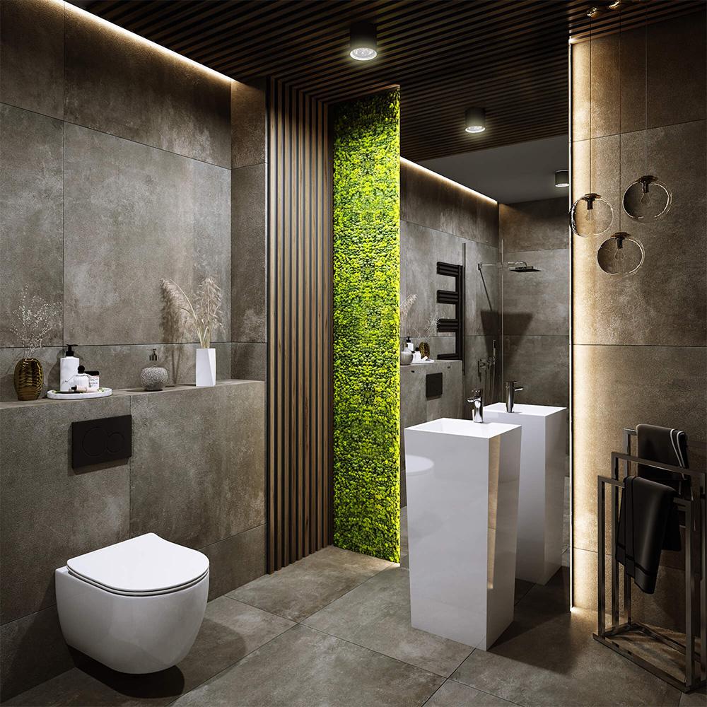 Panel Lamelio Vasco orzech