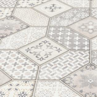 Tapeta Erismann Imitations II 6315-02 kafla mozaika beżowa