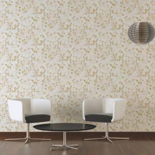 Tapeta AS Creation Pint Walls 38726-1 delikatne żółte kwiaty 3D