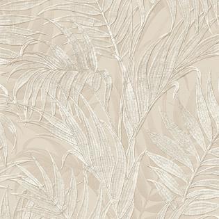 Tapeta Design ID Grace GR322102 liście beżowe