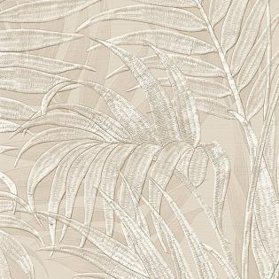 Tapeta Design ID Grace GR322102 liście beżowe