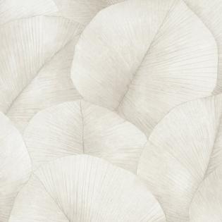 Tapeta Marburg Kumano 34510 liście kremowe