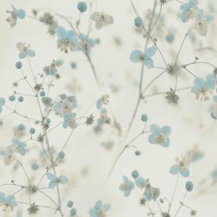 Tapeta AS Creation Pint Walls 38726-2 delikatne niebieskie kwiaty 3D