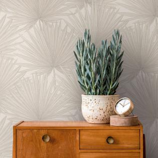 Tapeta AS Creation Antiqua 39090-2 liście kremowe