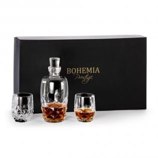 Bohemia Prestige Desire zestaw do whisky 1 karafka + 6 szklanek