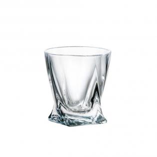 Bohemia Quadro Zestaw do wódki 1 karafka + 6 kieliszków do wódki