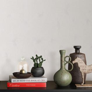 Tapeta Erismann Fashion for walls III 10219-01 wachlarze kremowe