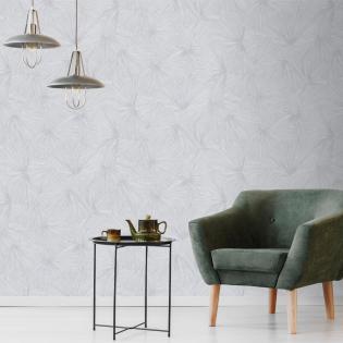 Tapeta Erismann Fashion for walls III 10219-31 wachlarze szare