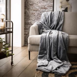 Koc Bugatti Melange 3300/800 szary 160x220