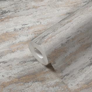 Tapeta ścienna AS Creation Attractive II 39041-5 imitacja tynku beżowo-szara