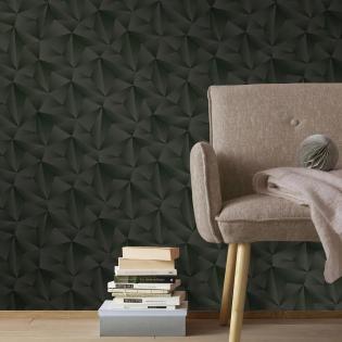 Tapeta Erismann Spotlight 10106-15 geometryczna czarna