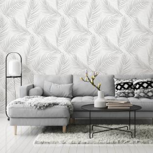 Tapeta Erismann Fashion for walls III 10221-31 liście kremowe