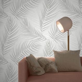 Tapeta Erismann Fashion for walls III 10221-31 liście kremowe