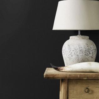 Tapeta ścienna Rasch Denzo II 610376 jednokolorowa czarna