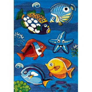 Dywan dziecięcy Smart Kids 22308 rybki w oceanie