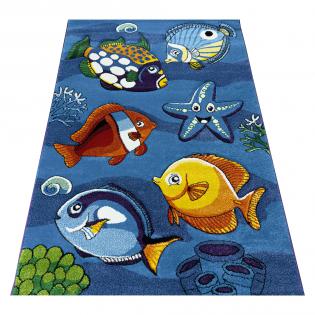 Dywan dziecięcy Smart Kids 22308 rybki w oceanie