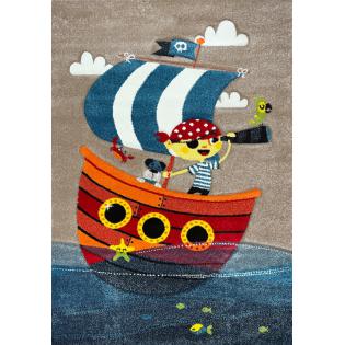 Dywan dziecięcy Smart Kids 22766 pirat na statku