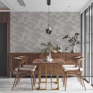 Tapeta AS Creation Pint Walls 38723-1 geometryczna heksagony białe