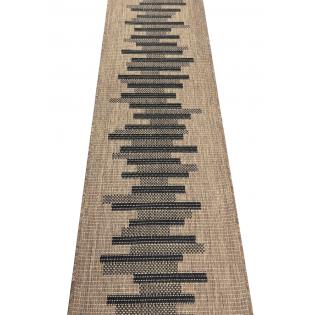Chodnik antypoślizgowy Sisal 786 black coffe