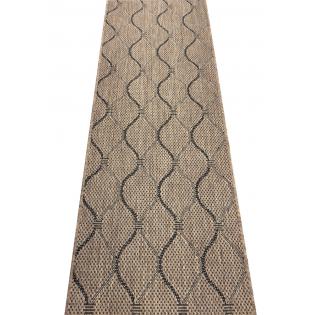 Chodnik antypoślizgowy Sisal 976 black coffe