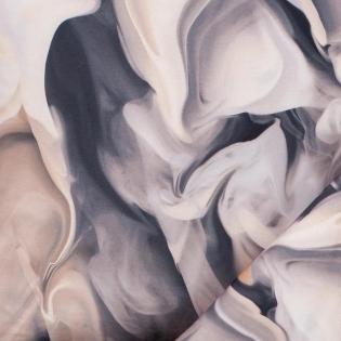 Pościel Estella Antonio 6997/850 mako interlock jersey beżowo-szara