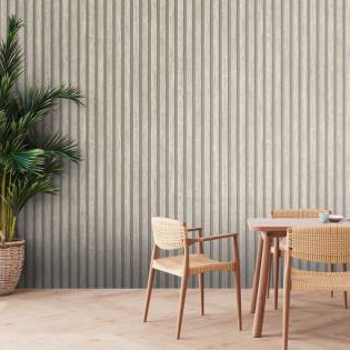 Tapeta AS Creation Pint Walls II 39109-5 lamele 3D szare