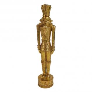 Figurka Dziadek do orzechów złoty 53cm