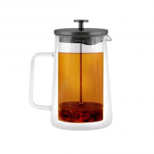 Zaparzacz do herbaty Diva Vialli Design 1000ml grafit mat