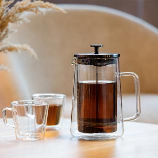 Zaparzacz do herbaty Diva Vialli Design 1000ml grafit mat